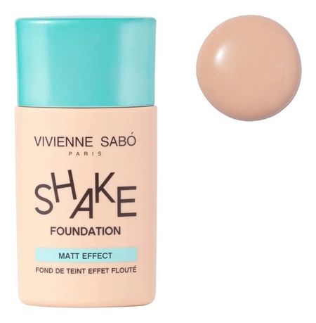Матирующий тональный крем для лица Shake Foundation Matt Effect 25мл: No 04