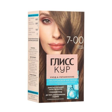 Краска для волос Глисс Кур 7-00 Темно-русый