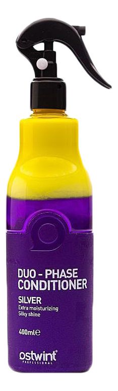 Двухфазный несмываемый кондиционер для светлых волос Women Duo-Phase Conditioner Silver 400мл