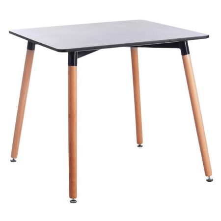 Стол кухонный квадратный 0,8х0,8 м черный John (15174) emily st john mandel sea of tranquility