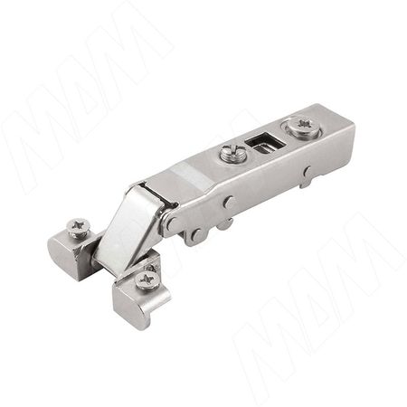 HARMONY петля для алюминиевого профиля без амортизатора, без пружины (90/105), накладная, стандартная, цвет никель (51MS410510U) ные сжатые пружины 0 4 0 5 мм 3 10 мм 10 шт