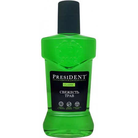 Ополаскиватель для полости рта President Свежесть трав 250 мл