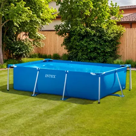Бассейн каркасный Intex Rectangular Frame 28272 300x200x75 см