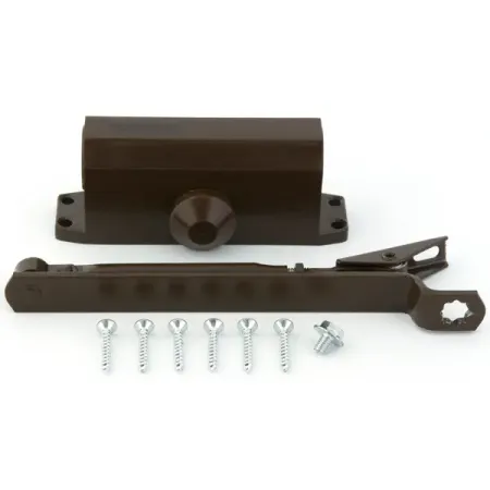 Доводчик дверной Фабрика замков 15-25 кг, цвет коричневый доводчик дверной fuaro 40 65 кг коричневый