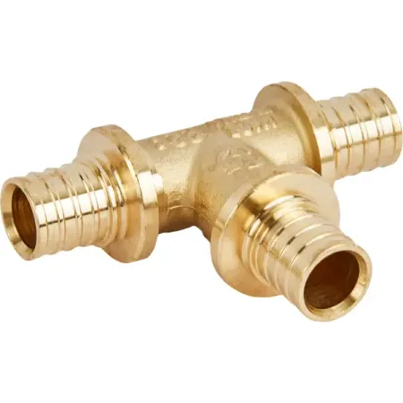 Тройник Stout 16 мм латунь SFA-0013-000016