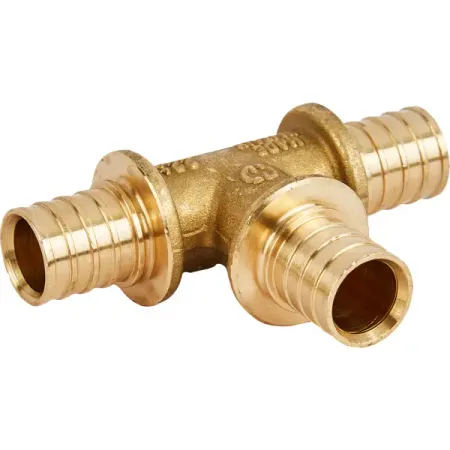 Тройник Stout 20 мм латунь SFA-0013-000020