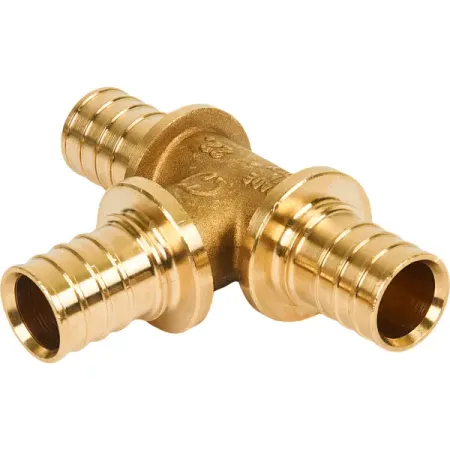 Тройник Stout 25 мм латунь SFA-0013-000025