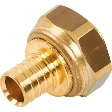 Переходник снакидной гайкой Stout 3/4