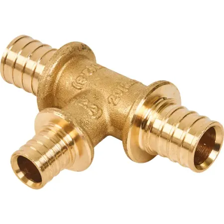 Тройник переходной аксиальный Stout 20x16x20 мм латунь пластиковый переходной фитинг pagoda barb 1 4 3 8 1 2 3 4 bsp