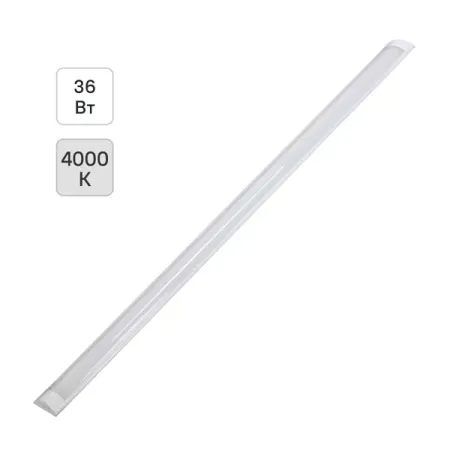 Светильник линейный светодиодный IEK ДБО5002 1200 мм 36 Вт нейтральный белый свет трансформатор освещения lincoiah s 1200 xx 1200 вт