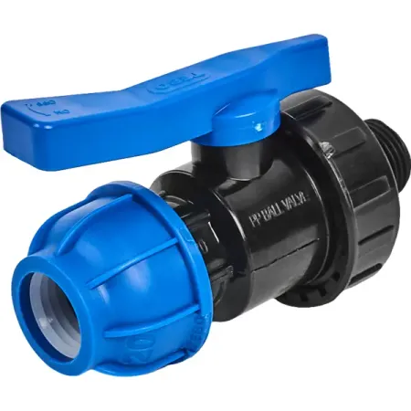 Кран шаровой прямой Политэк DN20 PN16 1/2