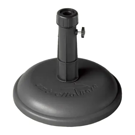 Подставка для садового зонта ø38-48мм 16кг круглая цвет серый xgnvpy круглая силиконовая подставка для чашки