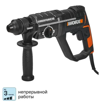 Перфоратор SDS-plus Worx WT343 800 Вт, 2.5 Дж аксессуары для пылесосов ossieao к ultenic t20 pro irbis bean 0421 trouver e20s pro plus honor choice r3 s3 plus