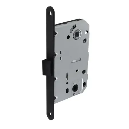 Защелка межкомнатная под фиксатор 50-96 73x132x14 мм сталь/пластик цвет черный esirsun люк багажника переключатель задней двери защелка кнопка открывания резиновая крышка подходит для toyota prius sienna sequoia camry 4runner lexus