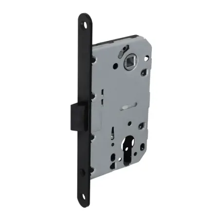 Защелка под ключ 50-85, 73x132x14 мм, пластик, цвет черный подходит для renault dacia logan 2 sandero lodgy dokker trafic clio4 duste дистанционный ключ 2 3 кнопки 4a чип pcf7961m 434 мгц