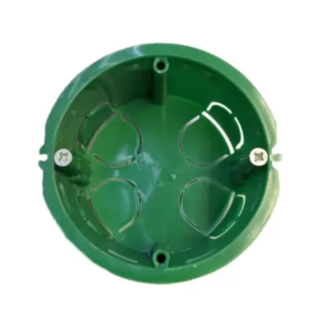 Подрозетник Защита Про под бетон и кирпич 68x40 мм IP20 цвет зеленый