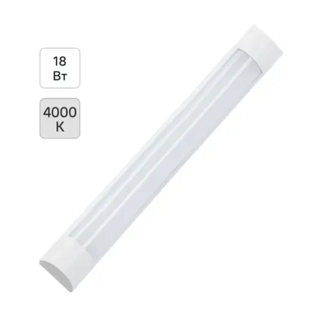 Светильник линейный светодиодный Gauss 600 мм 18 Вт нейтральный белый свет подарочных этикеток спасибо за заказ moonbiffy 30 шт