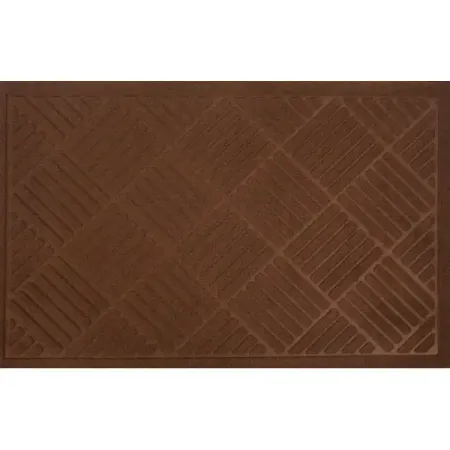 Коврик Inspire Lenzo 50x80 см полиэфир/резина цвет коричневый