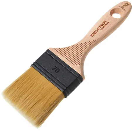 Кисть плоская универсальная 70 мм Dexter Pro синтетическая щетина