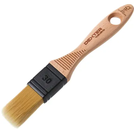 Кисть плоская универсальная 30 мм Dexter Pro синтетическая щетина