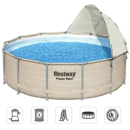 Бассейн каркасный Bestway 5614V BW ø396 h107 см 11133 л