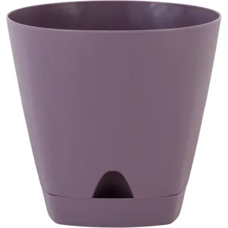 Горшок цветочный Ingreen Amsterdam ø14 h13 см v1.35 л пластик морозная слива елочных шаров ø6 см пластик фиолетовый 18 шт