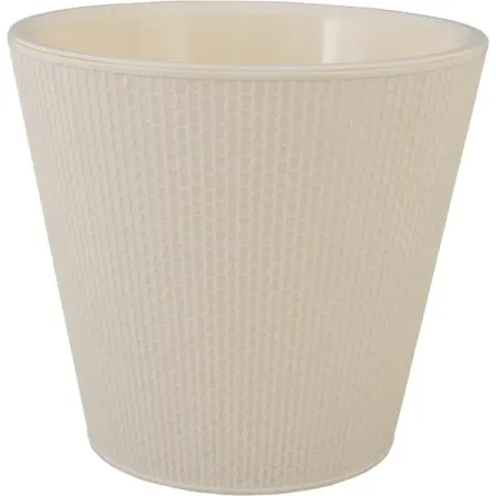 Горшок цветочный Ajur ø33 h30.5 см v16 л пластик сливочный сыр творожный фетакса hochland сливочный с рассольным сыром 140 г