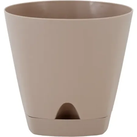 Горшок цветочный Ingreen Amsterdam ø14 h13 см v1.35 л пластик молочный шоколад шоколад фигурный конфитрейд сладкие монетки персонажи 6 г 1 шт в ассортименте