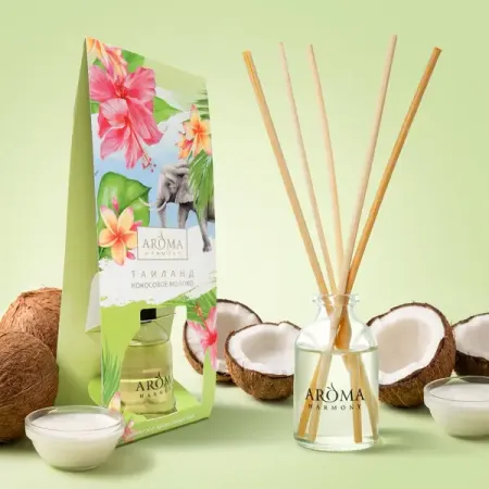 Ароматический диффузор Aroma Harmony Таиланд 30 мл диффузор ароматический aroma harmony 50 ml peony