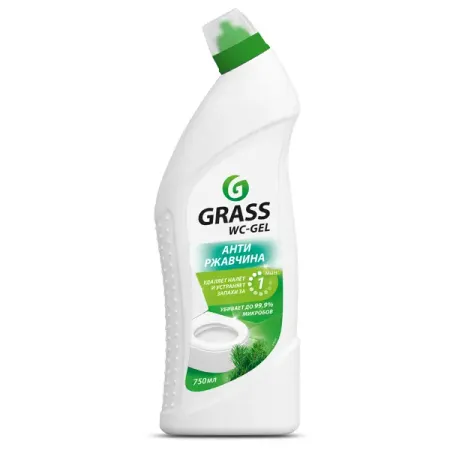 Средство для чистки сантехники Антиржавчина Grass WC-gel 0.75 л