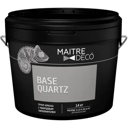 Грунт-краска Maitre Deco «Base Quartz» 14 кг