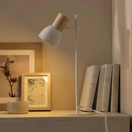 Настольная лампа декоративная Inspire Venosa цвет белый