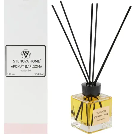 Ароматический диффузор Stenova Home Vanilla Sky 100 мл декоративная наволочка medicci home 45x45см