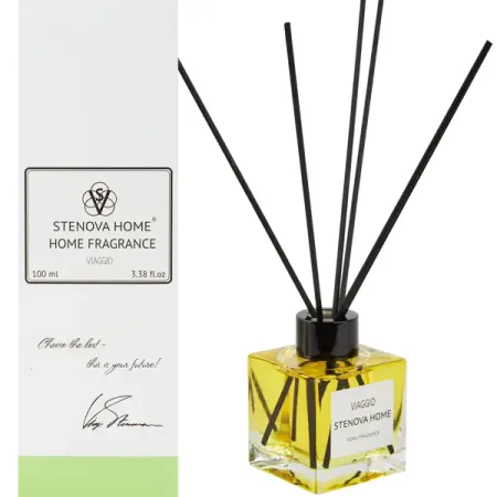 Ароматический диффузор Stenova Home Viaggio 100 мл декоративная наволочка medicci home 45x45см