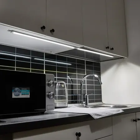 Светильник светодиодный Uniel F45 500 Лм/6 Вт/IP20 холодный белый, 2 шт.