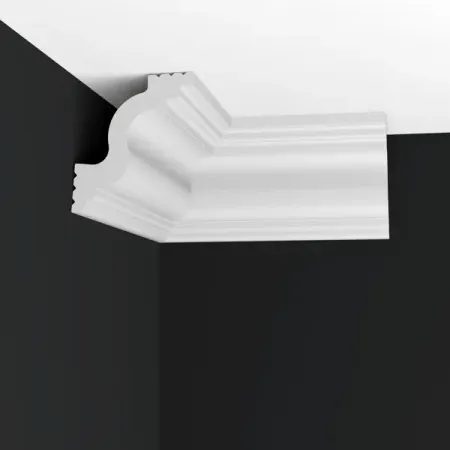 Уголок для плинтуса полистирол Format 4Е белый 45 мм 4шт уголок алюминиевый белый 20x20x1 5х2000мм