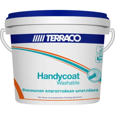 Шпатлёвка финишная влагостойкая Terraco Handycoat Washable 5 кг