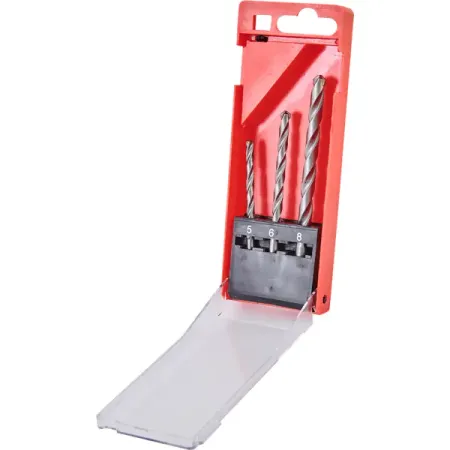 Набор сверл по бетону 5-8 мм, 3 шт. сверл conboom hss6542 0 5 2 9 мм