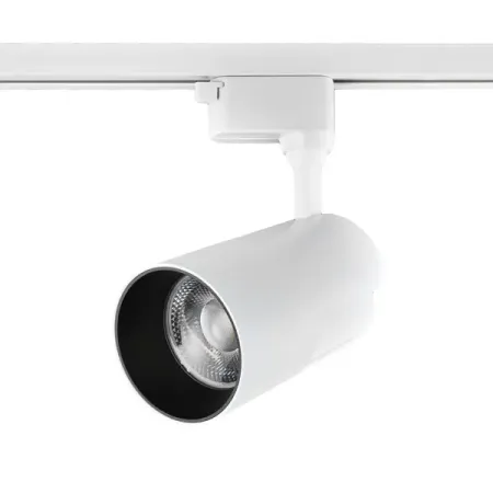 Трековый светильник спот светодиодный Wolta WTL-50W/01W 50 Вт 18 м² цвет белый