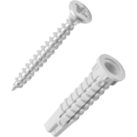 Дюбель потайной Standers PDU N 5x25 мм с шурупом 3.5x30 мм нейлон 200 шт.