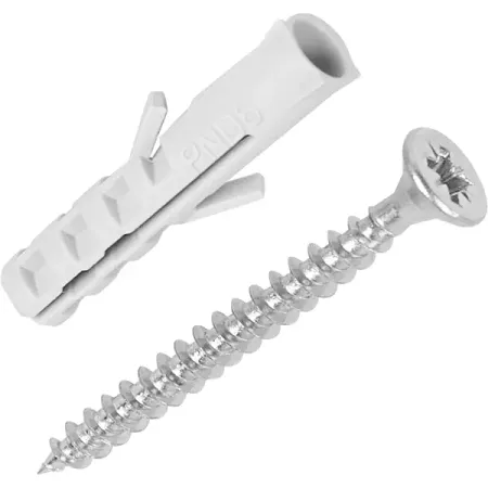 Дюбель потайной Standers PND 6x30 мм с шурупом 4x40 мм нейлон 10 шт.