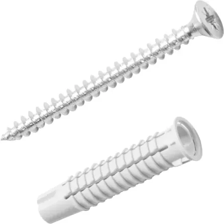 Дюбель потайной Standers PDU N 8x40 мм с шурупом 5x60 мм нейлон 10 шт.