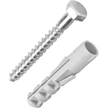 Дюбель шестигранный Standers PND 12x60 мм с шурупом 8x70 мм нейлон 4 шт.