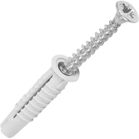 Дюбель потайной Standers PDU N 6x30 мм с шурупом 4x35 мм нейлон 10 шт.