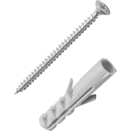 Дюбель потайной Standers PND 5x25 мм с шурупом 3x35 мм нейлон 200 шт.