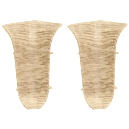 Угол для плинтуса внутренний Artens Дуб Ривьера 55 мм 2 шт. винтажные угловые защитные протекторы для плинтуса