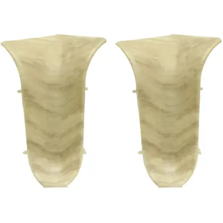 Угол для плинтуса внутренний Artens Дуб Авиньон 55 мм 2 шт. винтажные угловые защитные протекторы для плинтуса