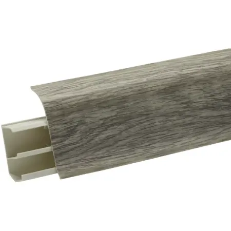 Плинтус напольный Artens ПВХ Дуб Ланди 7 см 2.2 м