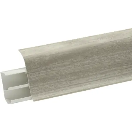 Плинтус напольный Artens ПВХ Дуб Петра 7 см 2.2 м