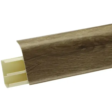 Плинтус напольный Artens ПВХ Дуб Тристан 7 см 2.2 м
